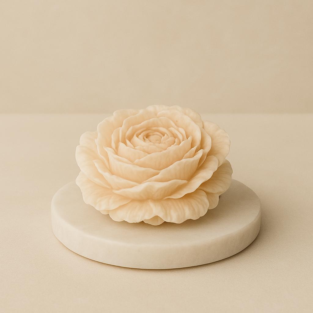 Vela flor de Peônia
